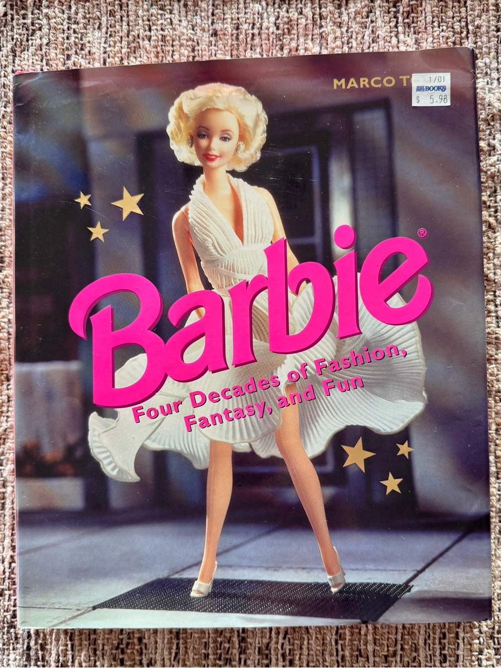Vintage Barbie Coffee Table Book